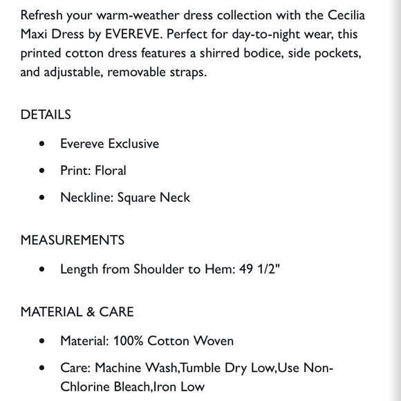 Like new Evereve Cecilia Brown and Cream Floral Midi Dress - Picture 6 of 8